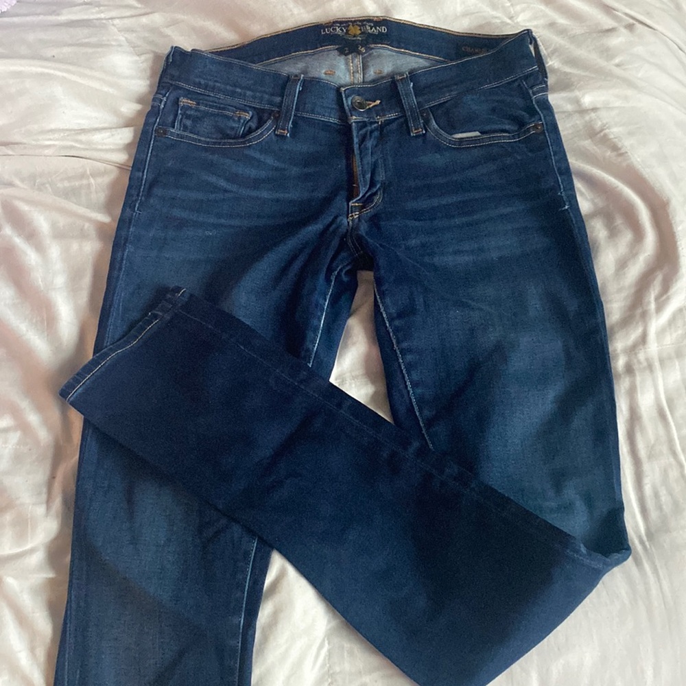 lucky brand jeans “charlie skinny” size 2